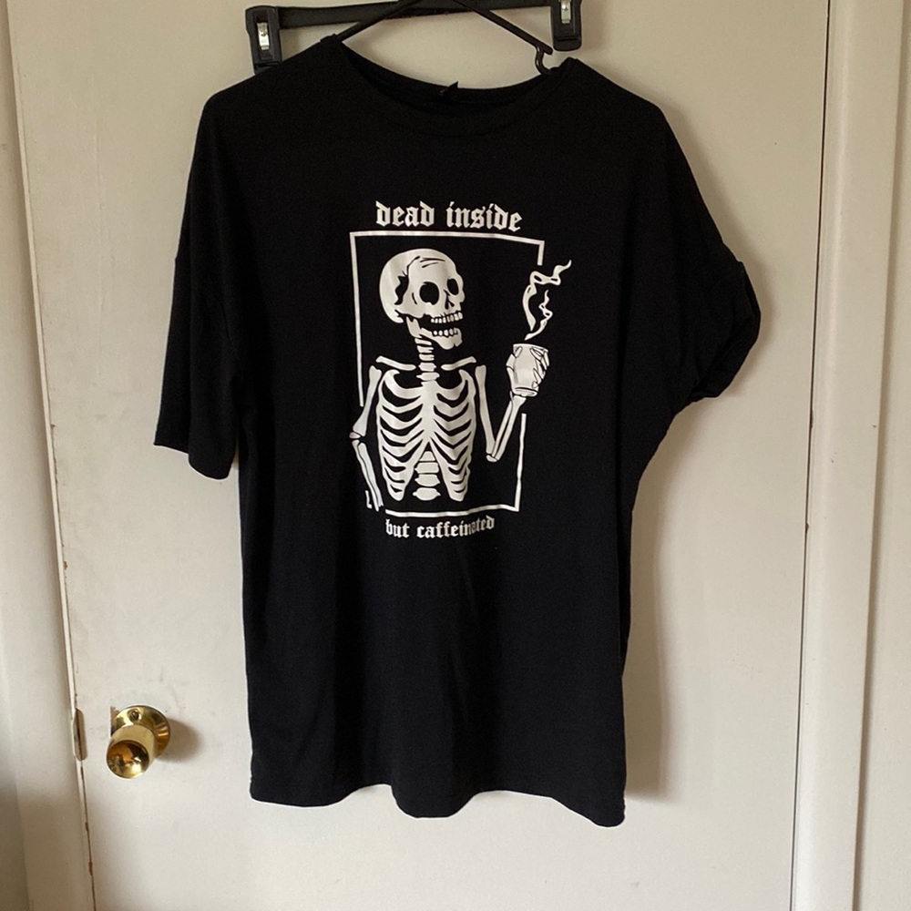 Over sized T shirt.